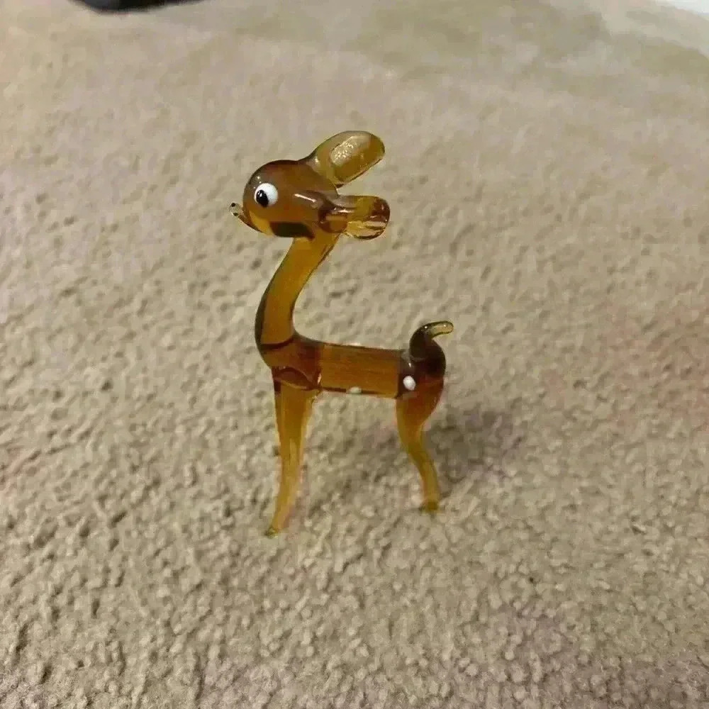 Horse And Deer Glass Figurines  - Picture 2 of 16